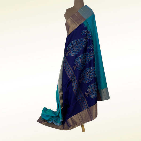 APKA CHIRAG Floral Print Dani Printed Saree, 6 m (with blouse piece) at  best price in Surat