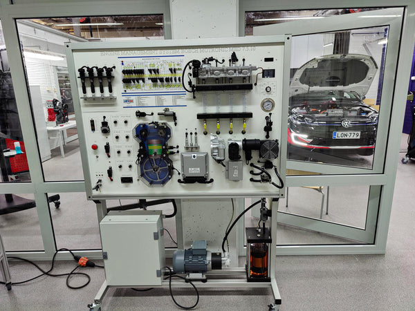 AutoEDU automotive training equipment has been installed in Finland at Turku Vocational Institute