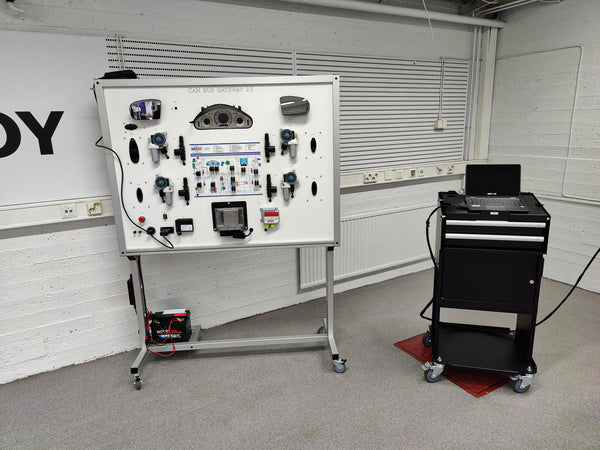 AutoEDU automotive training equipment has been installed in Finland at Turku Vocational Institute