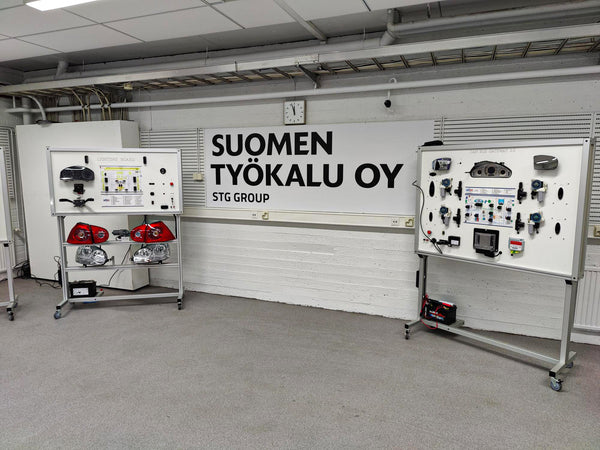 AutoEDU automotive training equipment has been installed in Finland at Turku Vocational Institute