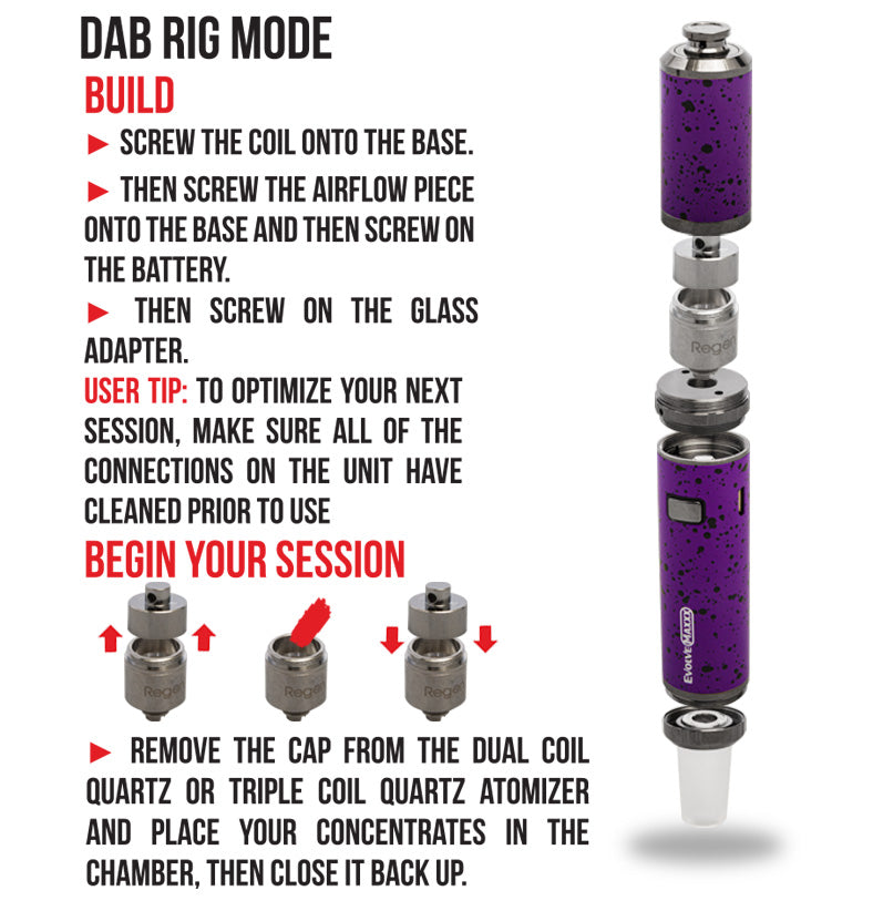 How to use dab rig mode for Wulf Evolve Maxxx