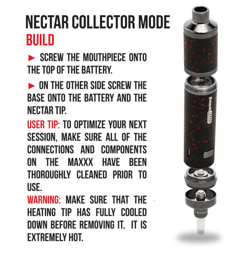How to use Nectar Collector mode for Wulf Evolve Maxxx 3 in 1