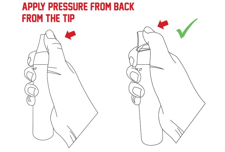 Directions how to properly open the Wulf LX Vaporizer Mouthpiece