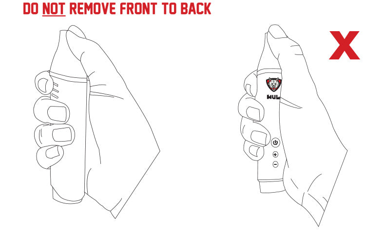 Instructions how to Not open the Wulf SX Vaporizer