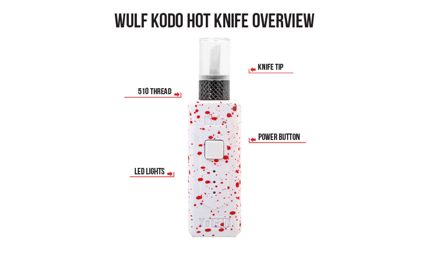 Descripción general del cuchillo Wulf KODO