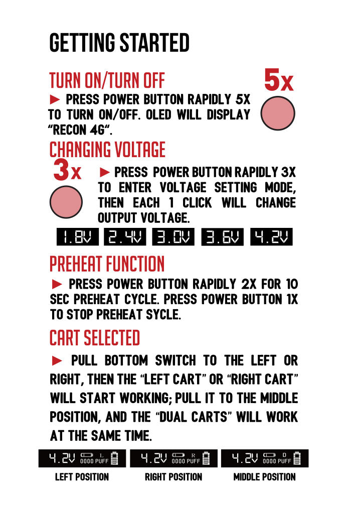 Getting Started with Wulf Recon 4G