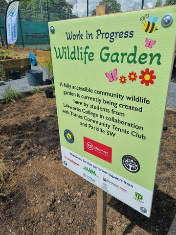 Wildlife garden poster