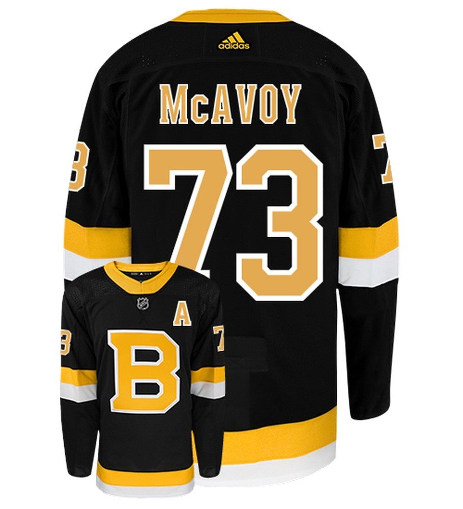 Fanatics Branded Charlie McAvoy Boston Bruins Men's Premier Breakaway  Alternate Jersey - Black