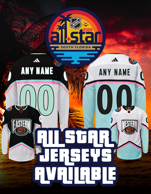 All-Star Western Conference 2023 Adidas NHL Reverse Retro Hockey