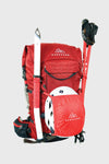 Wanderrucksack 30L, ANTARES ALPINE, RollTop, rot