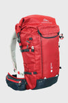 Wanderrucksack 30L, ANTARES ALPINE, RollTop, rot