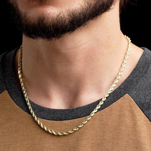 Why a 10K Gold Rope Chain is a Must-Have for Men