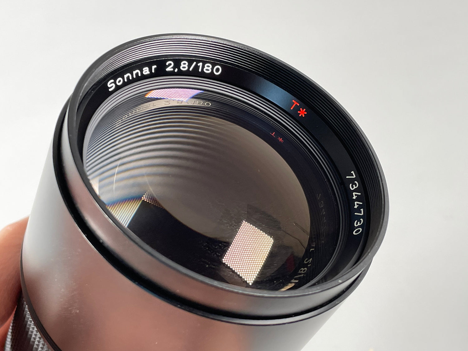 Contax Carl Zeiss Sonnar T* 180mm f2.8 MMJ MF Lens – Cardinal