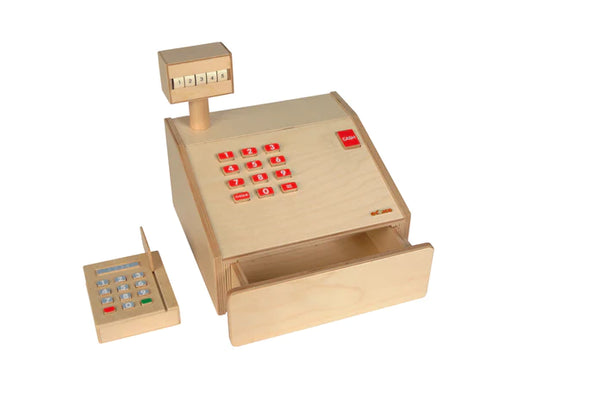 Educational Wooden Toy Cash Register