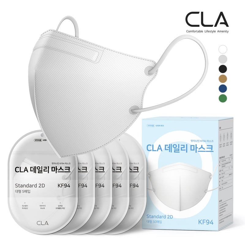 63%OFF!】 CLA SLIM FIT マスク KF94 韓国 5枚入り×3袋