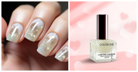 Buy COLORBAR Pink Ice -020 Luxe Nail Lacquer - 12 ml | Shoppers Stop