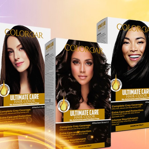 Love isnt in the air its in the hair Introducing the Colorbar Ultimate  Care Hair Color for lustrous carefree hair Discover the magic of ammonia  and parabenfree Ultimate Care hair color that