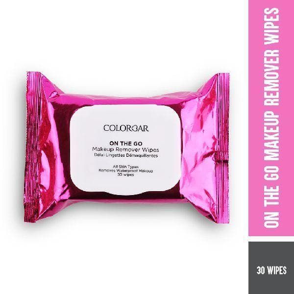 Buy On the Go Makeup Remover Wipes Online | Colorbar Cosmetics – ColorBar  Cosmetics Pvt. Ltd