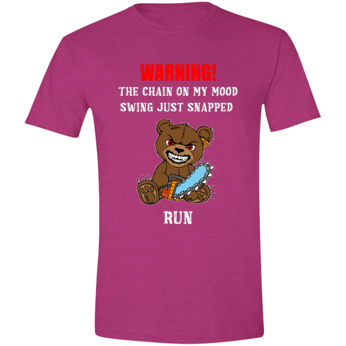 The Chain On My Mood Swing Just Snapped Run Softstyle T-Shirt Men