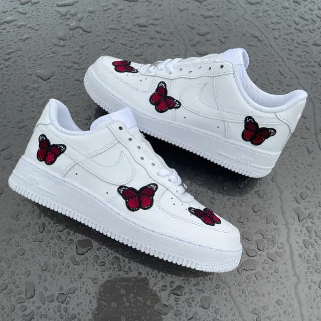 red butterfly air force 1