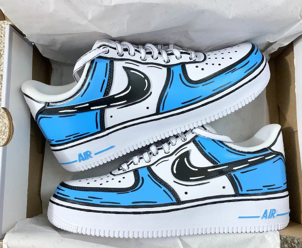 air force 1 cartoon custom