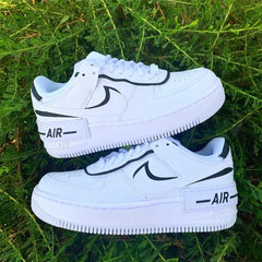 shadow outline af1 black and white