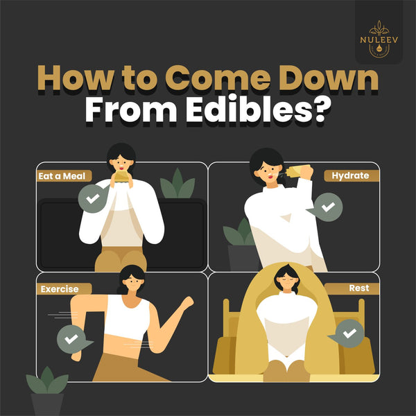 how to come down from edibles