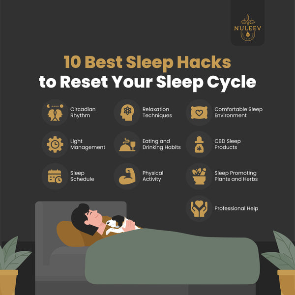 10 best sleep hacks to reset your sleep cycle