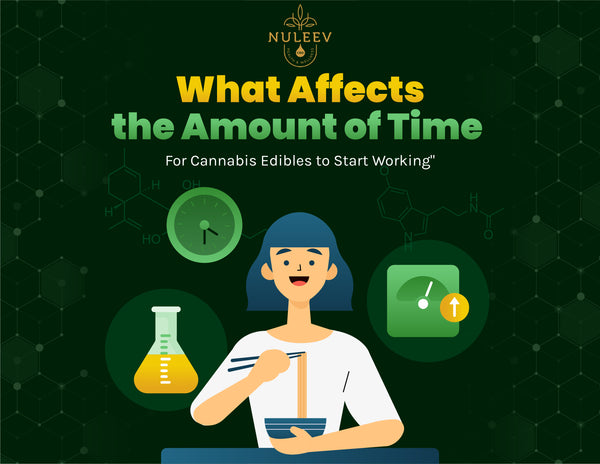 what affects the time to feel cannabis edibles? 