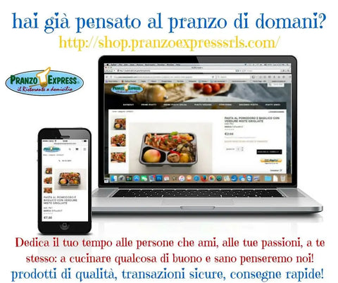 il primo e-commerce di piatti pronti 