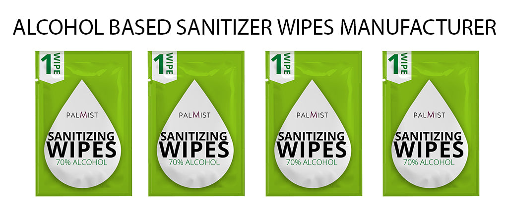 Alcohol Based Sanitizer wipes manufacturer