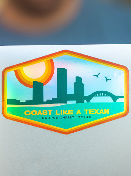 Sticker - Coast Like a Texan