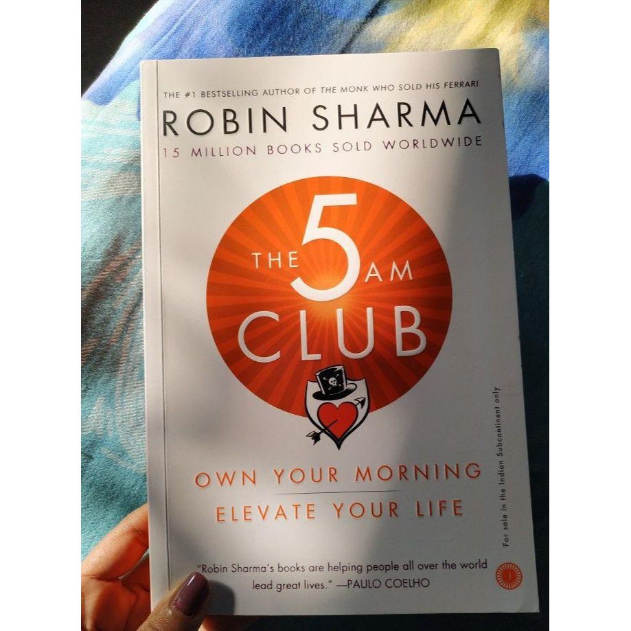 The 5 AM Club: Own Your Morning. Elevate Your Life – EnglishBookHouse