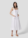 Pocketed Cotton Dress by Equipment