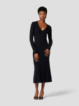 V-neck Sweater Fitted Dress by Equipment