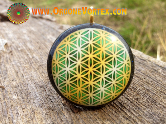 Eternal Sunshine - Sacred Geometry - Orgone Tesla Pendant- EMF Blocker –  Orgone Vortex