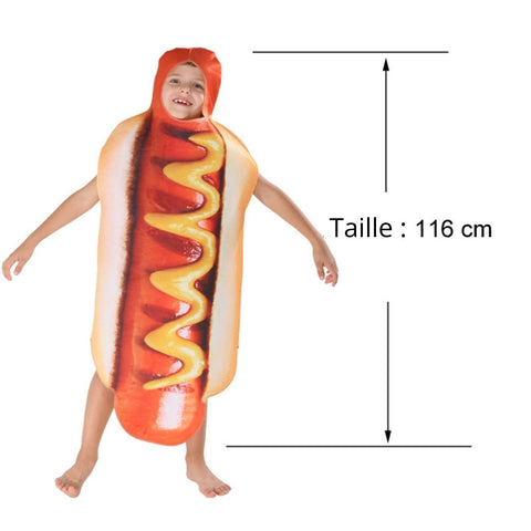 deguisement- hot dog