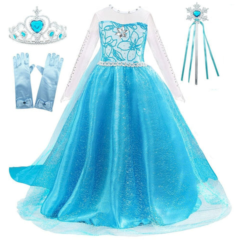 Costume Robe la Reine des neiges 2 Glace Elsa