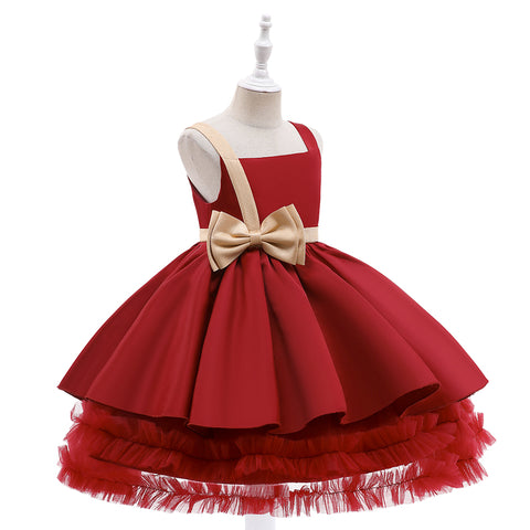 robe-ceremonie-fille-rouge-diana