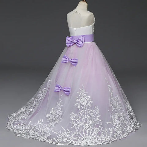 robe ceremonie fille -megan- violette