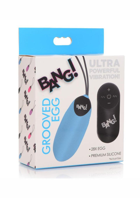 Bang! Vibrating Silicone Rechargeable Bullet - Remote Control