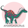 Amargasaurus illustration
