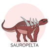 Illustration of Sauropelta