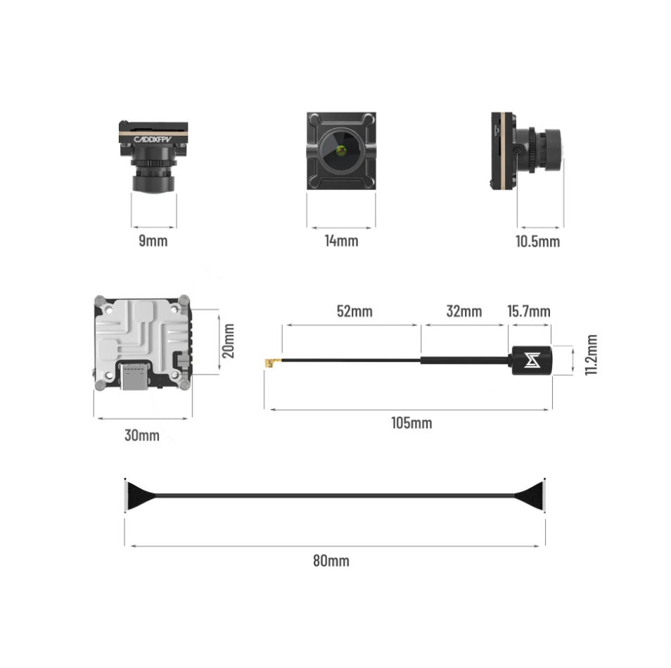 Caddx Nebula Pro Nano Vista Kit