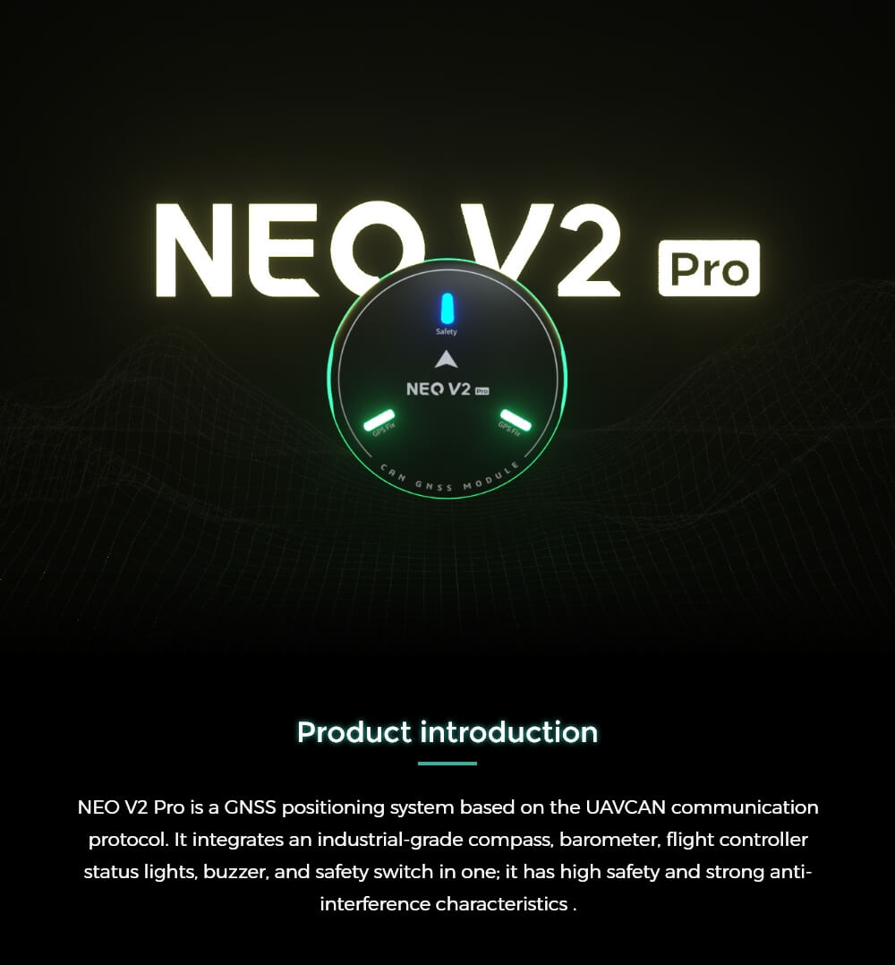 CUAV NEO V2 Pro GPS-Modul | Drohnen-GNSS-Modul PX4 APM