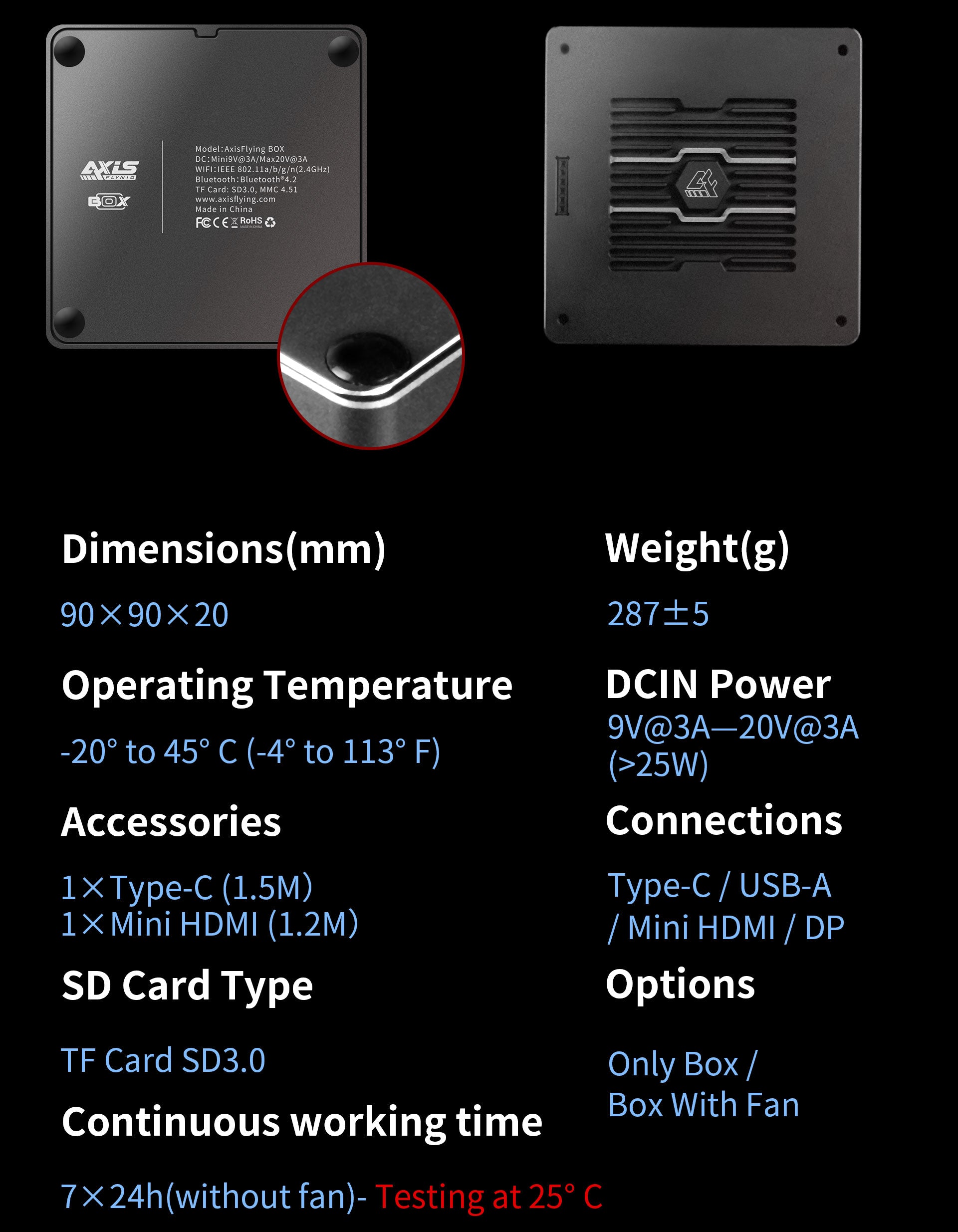 Axisflying FPV HD BOX-RELAYING-SYSTEM für  DJI FPV