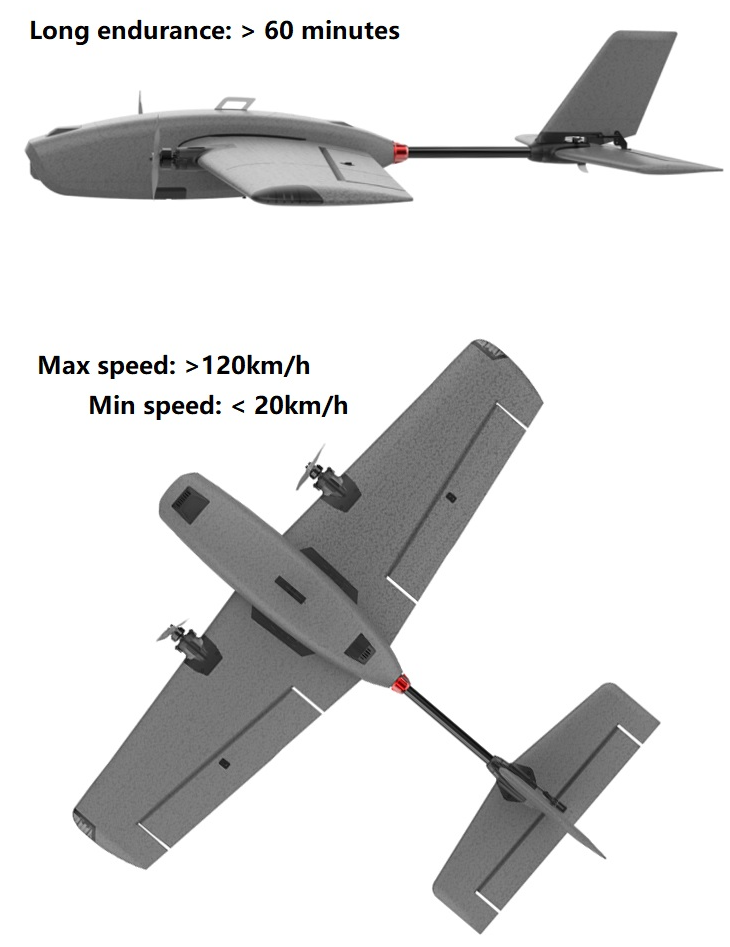 HEE WING T-1 FPV Flugzeug