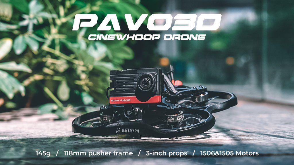 BetaFPV Pavo30 Whoop Racing Quadcopter HD Digital VTX