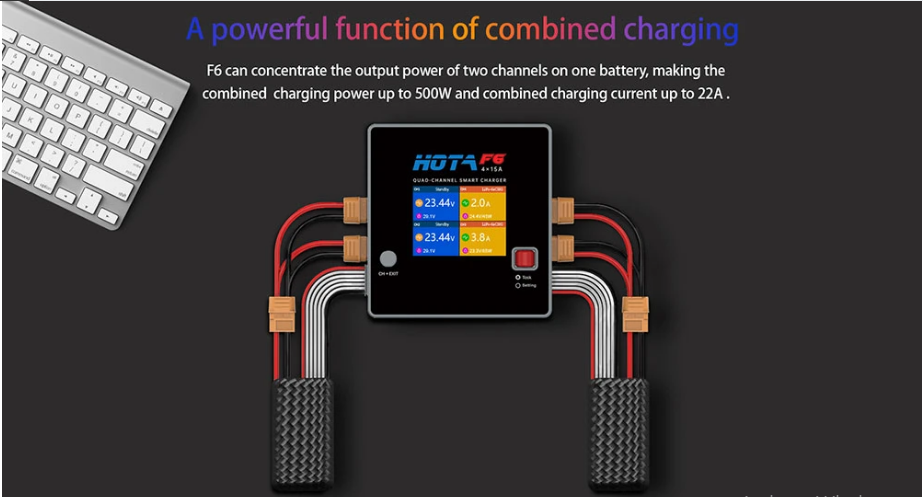 HOTA F6 250W DC Smart Charger