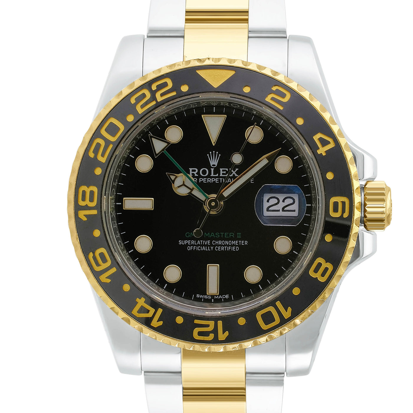 rolex gmt master ii black two tone